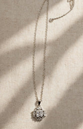 DIAMOND BLOSSOM NECKLACE