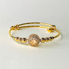 ROSE GLIMMER BANGLE