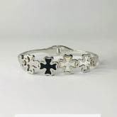 MODERN CROSS BANGLE