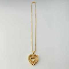 DOUBLE HEART NECKLACE