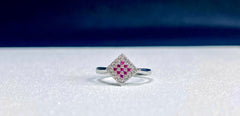 SQUARE DOT RING