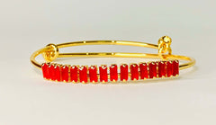 RUBY RED BANGLE