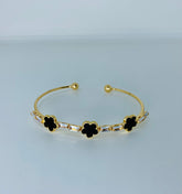 Clover Icon Bangle