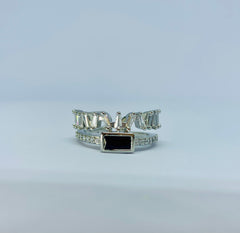 GEOMETRIC PRISM RING