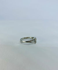 CRYSTAL BUTTERFLY RING