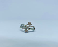 DOUBLE STAR RING