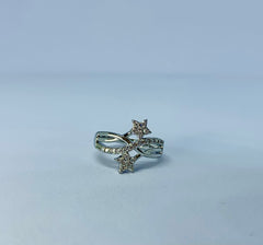 DOUBLE STAR RING