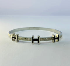 Crystal-H Bangle