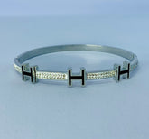 Crystal-H Bangle