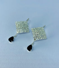 CRYSTAL PAVE EARRINGS
