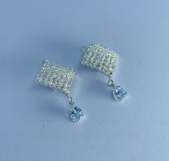 CRYSTAL PAVE EARRINGS