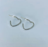 SILVER HEART HOOPS