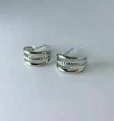 TRIPLE LAYERD HOOPS
