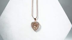 DOUBLE HEART NECKLACE