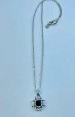 DIAMOND BLOSSOM NECKLACE