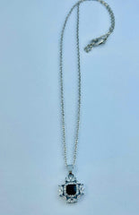 DIAMOND BLOSSOM NECKLACE