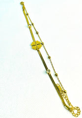 GOLDEN CLOVER BRACELET