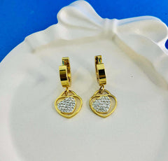 LUMINOUS HEART HOOPS