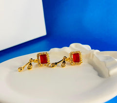 GEMSTONE GLIMMER HOOPS