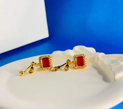 GEMSTONE GLIMMER HOOPS