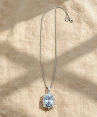 SAPPHIRE CROWN NECKLACE
