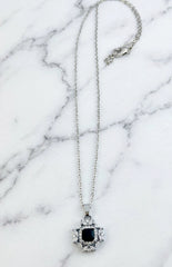 DIAMOND BLOSSOM NECKLACE