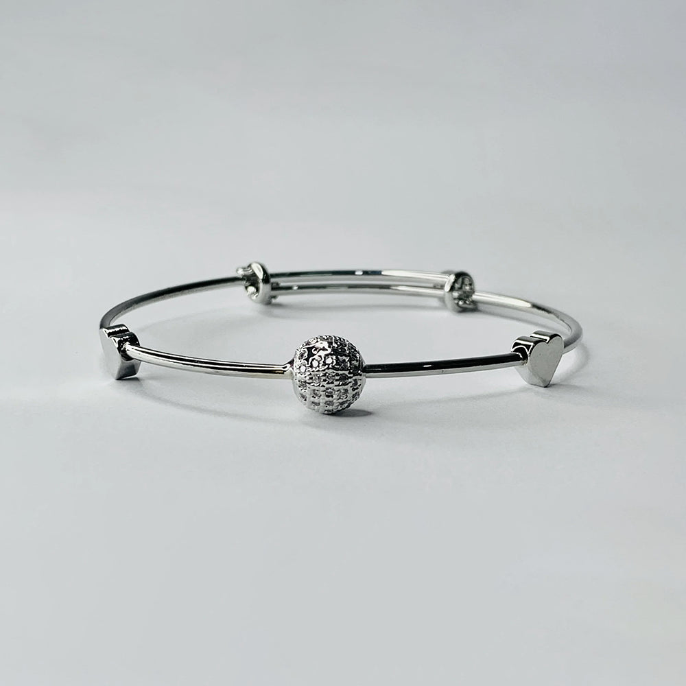 ORBIT HEART BANGLES