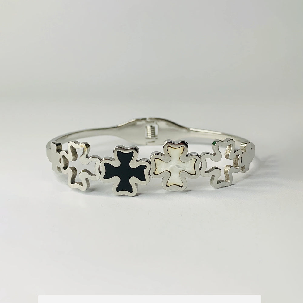 MODERN CROSS BANGLE