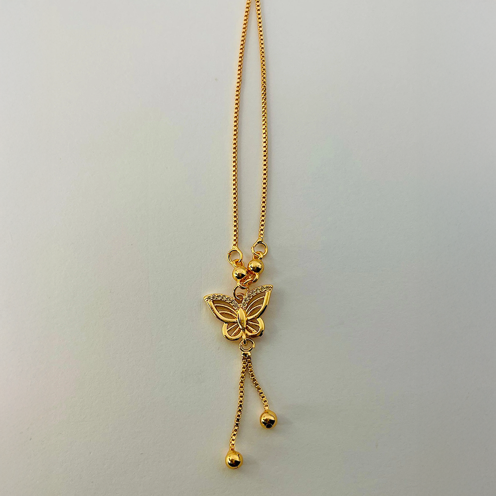 GOLDEN BUTTERFLY NECKLACE