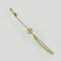 GOLDEN CROSS BRACELET