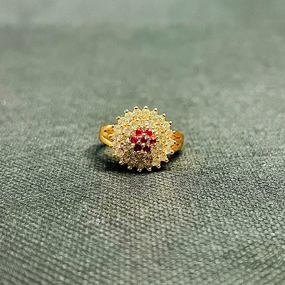 GOLD FLAME RING