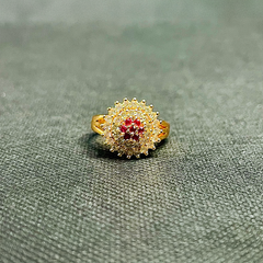 GOLD FLAME RING