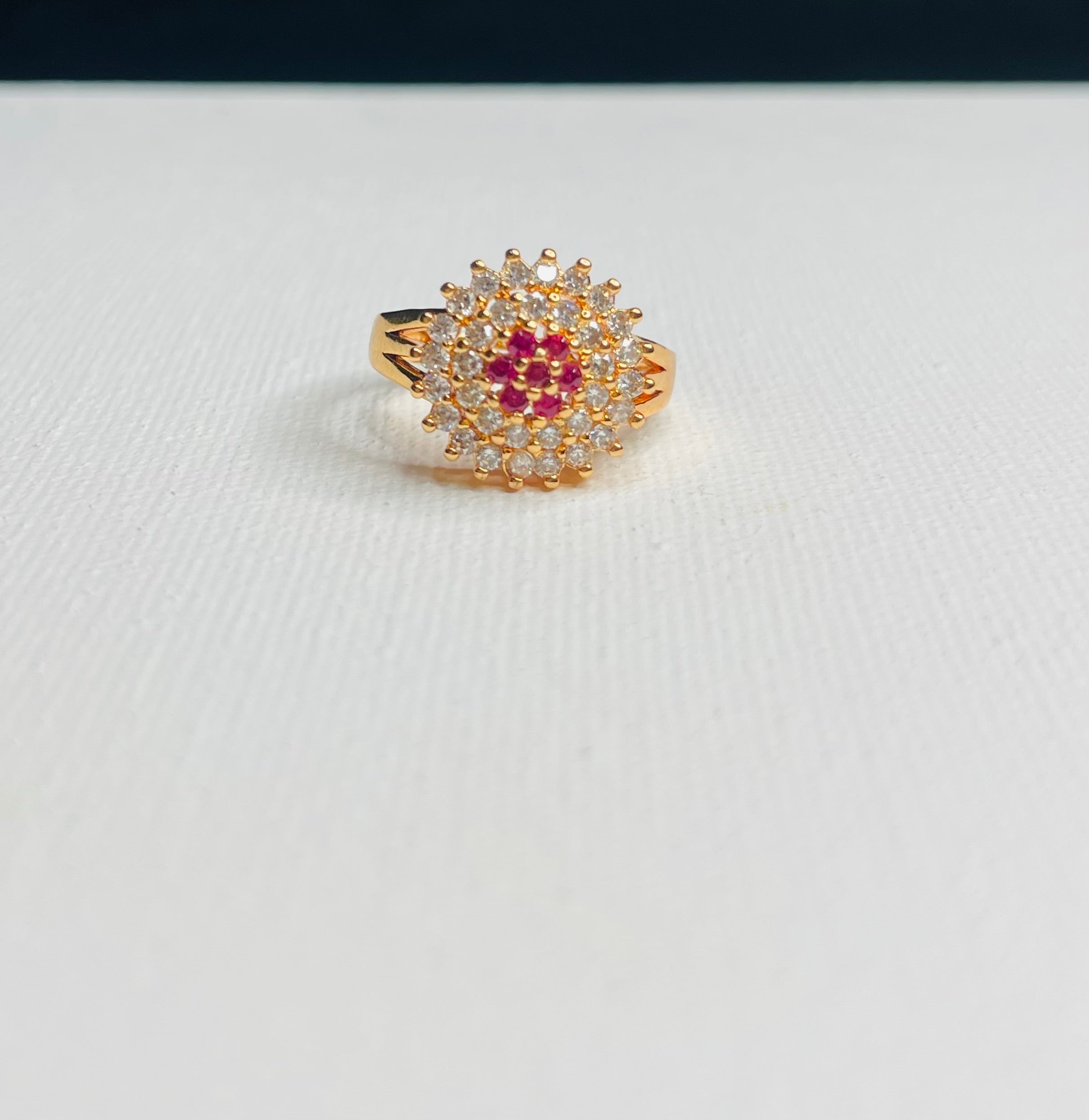 GOLD FLAME RING