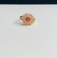 GOLD FLAME RING