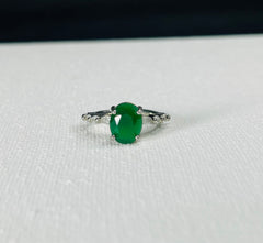 OVAL STONE RING