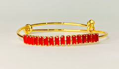 RUBY RED BANGLE