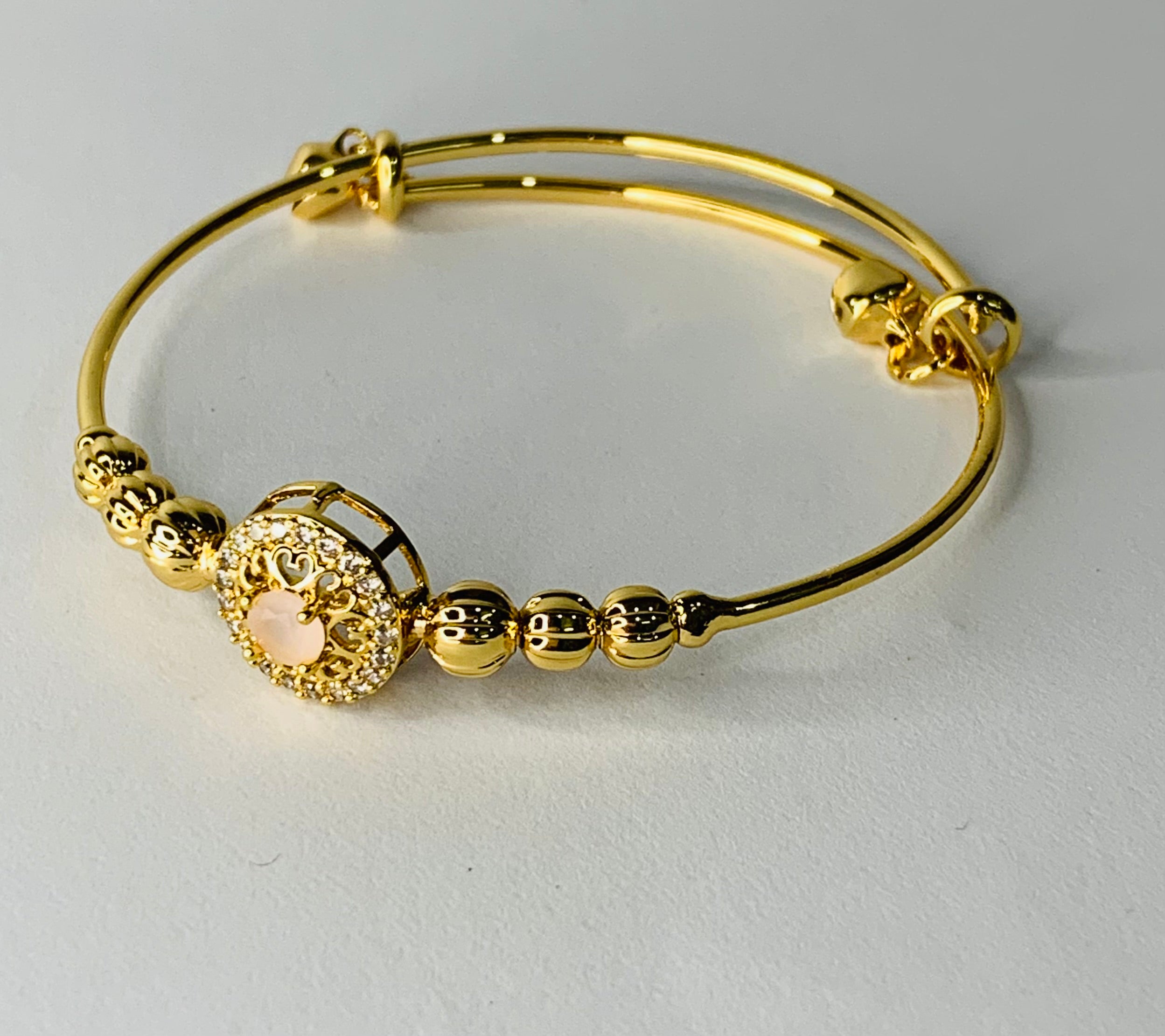 ROSE GLIMMER BANGLE