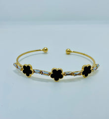 Clover Icon Bangle