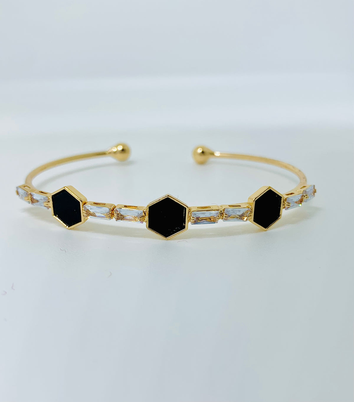 Hexagon Bangle