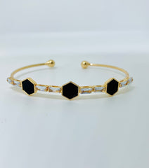 Hexagon Bangle