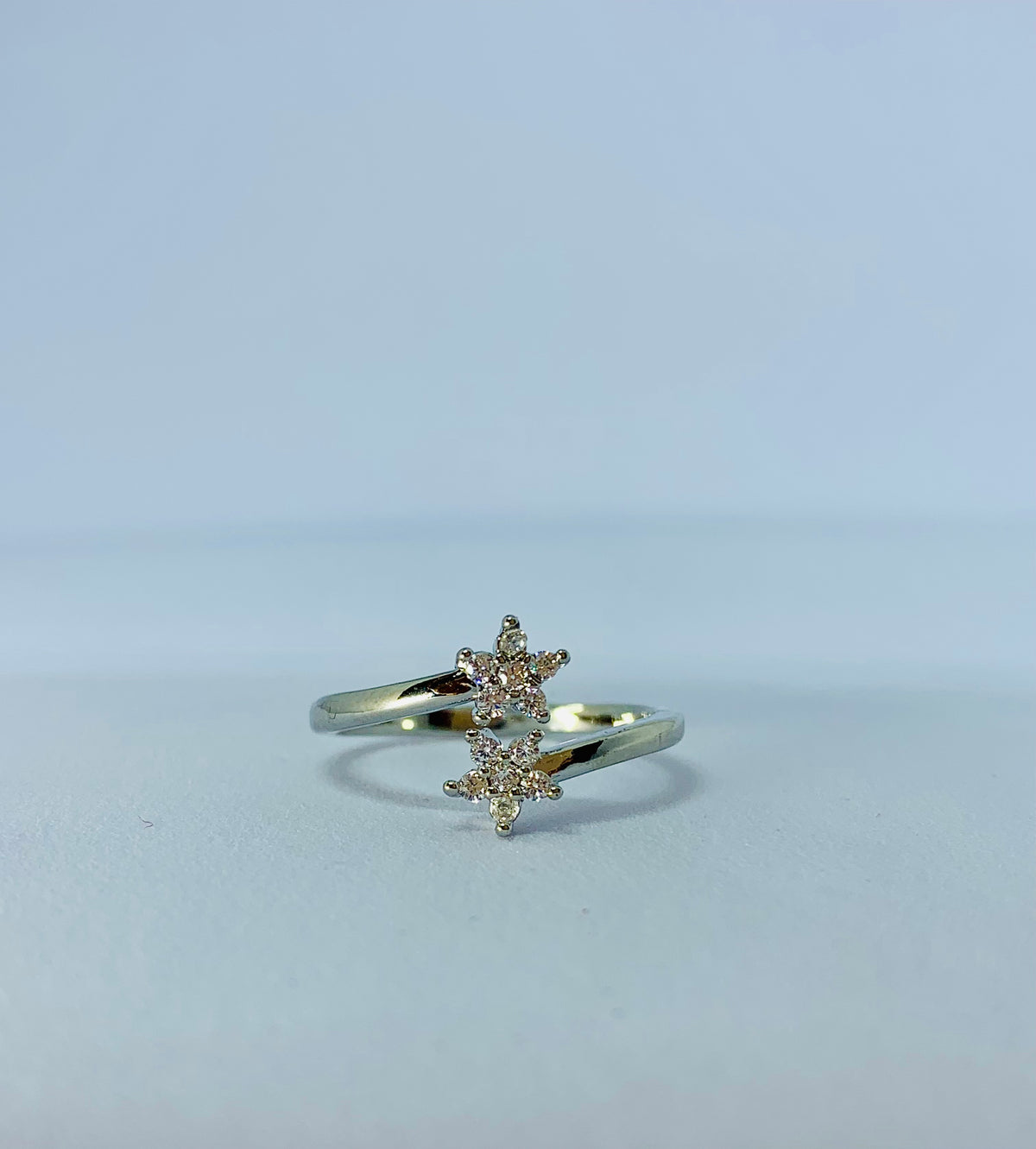 TWIN STAR RING