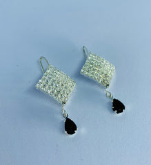 CRYSTAL PAVE EARRINGS