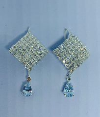 CRYSTAL PAVE EARRINGS