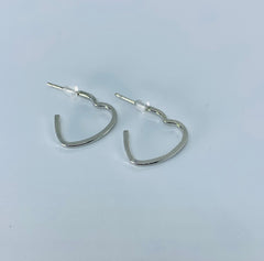 SILVER HEART HOOPS
