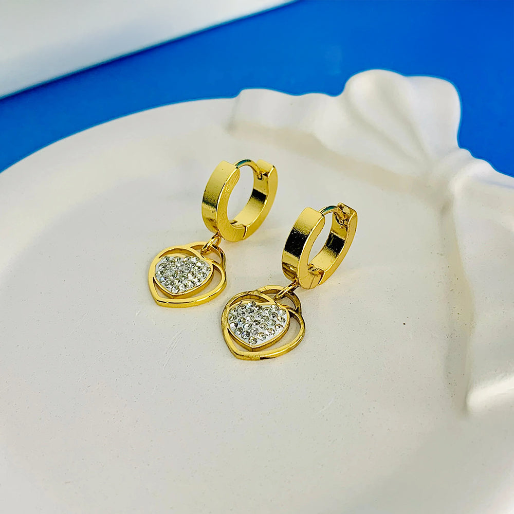 LUMINOUS HEART HOOPS