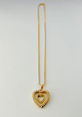 DOUBLE HEART NECKLACE