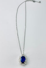 SAPPHIRE CROWN NECKLACE