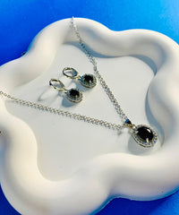 RUBY CIRCLE NECKLACE SET