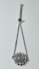 SILVER SUNBURST BRACELET