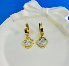 LUMINOUS HEART HOOPS